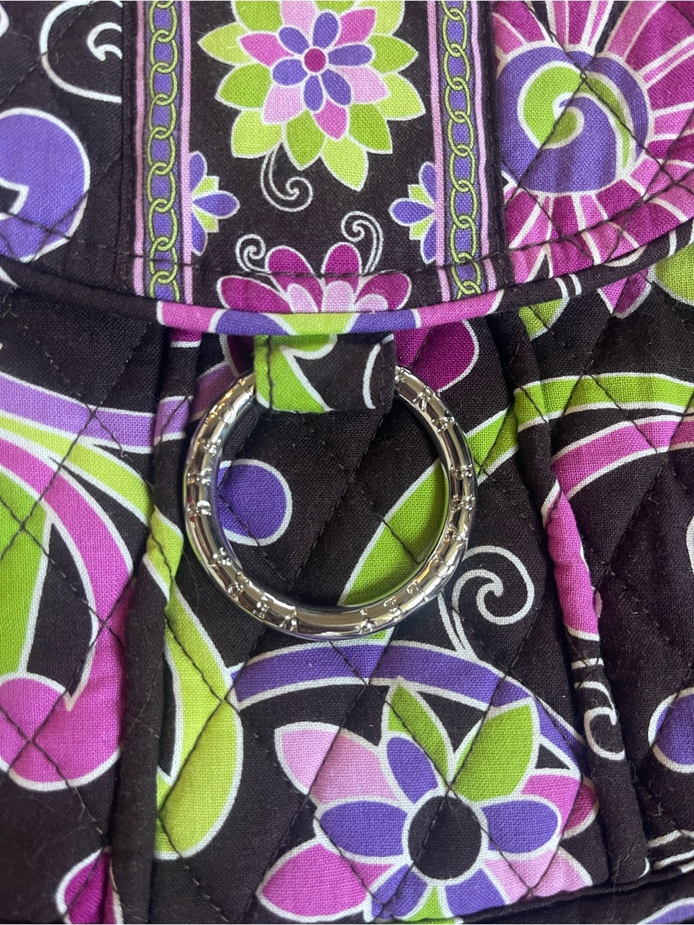 NWOT Vera Bradley Saddle Up Purple Punch print retired - Picture 10 of 10